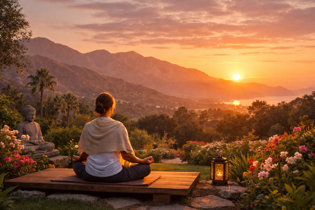 silent retreat in california