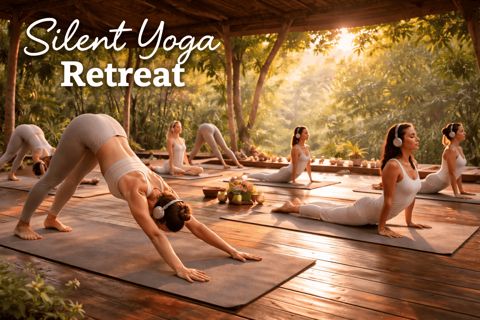 best silent yoga retreats