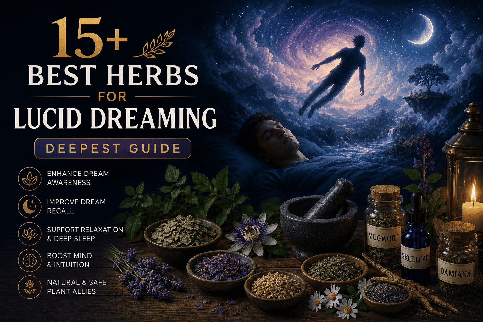 15+ Best Herbs for Lucid Dreaming: Deepest Guide (2026)