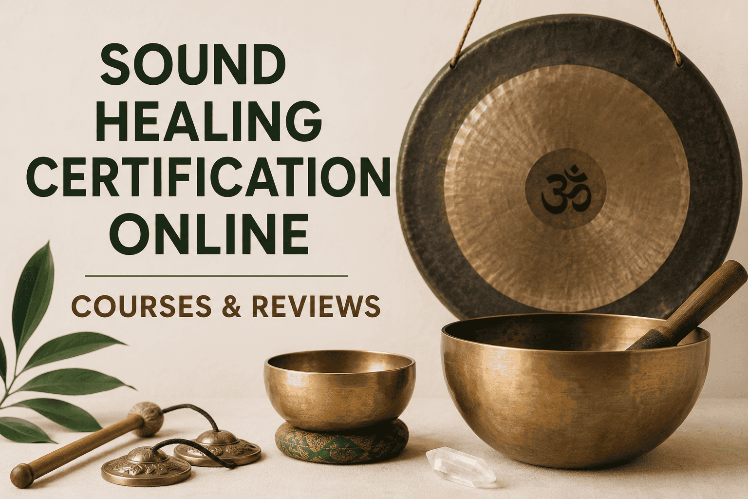 Sound Healing Certification Online (2026): Courses & Reviews